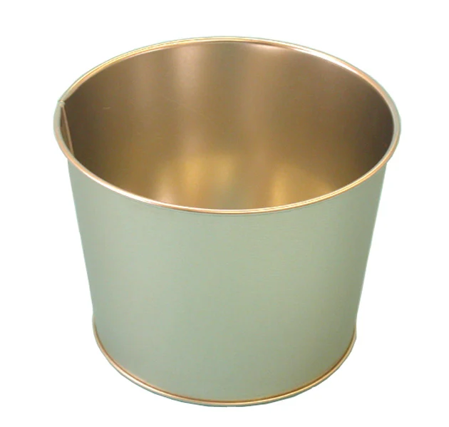 
metal tin bucket, custom design, food grade for toy, stationery and pop corn 