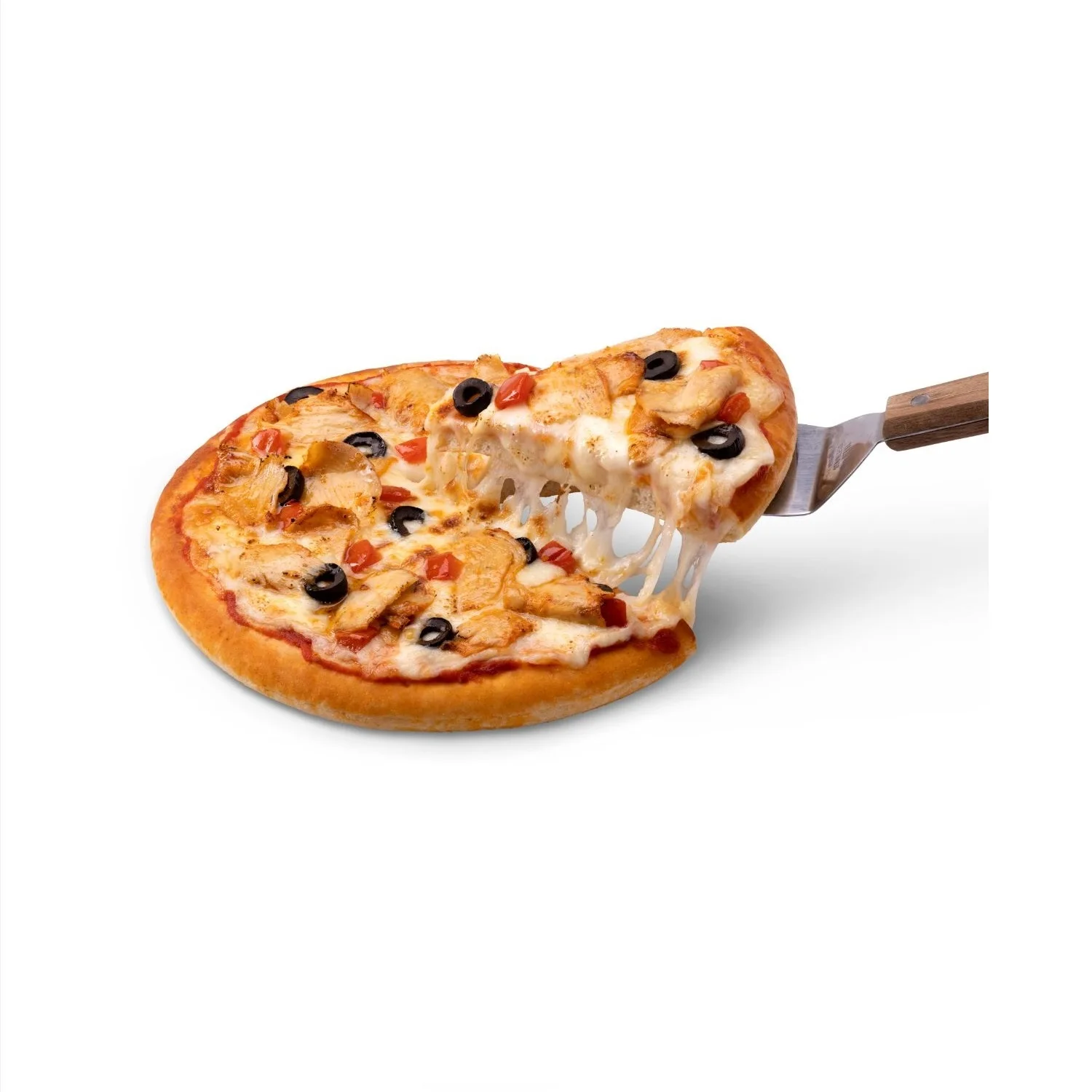 Mediterranean Pizza Box Ready Frozen Baked Pizza Vacuum Bag Frozen Pizza For Restaurants And Shops