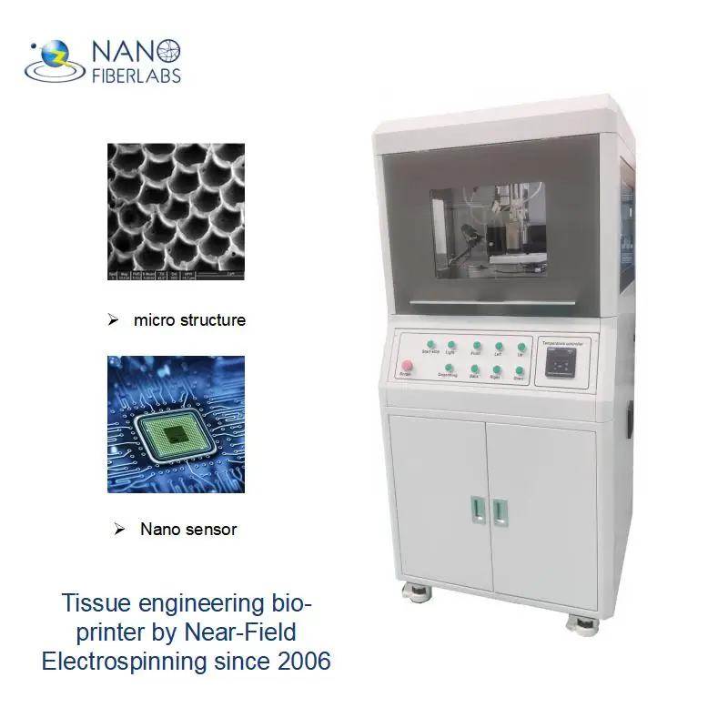 
Electrospun printing micro nanofiber structure optical fiber sensors 