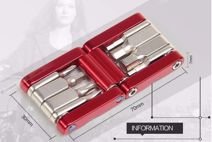 Landon bicycle tools kit folding multifunction tool set made in Taiwan