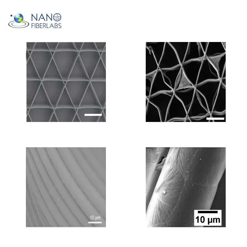 Electrospinning and printing nanofibers with high aspect ratio to prepare nanowire batteries