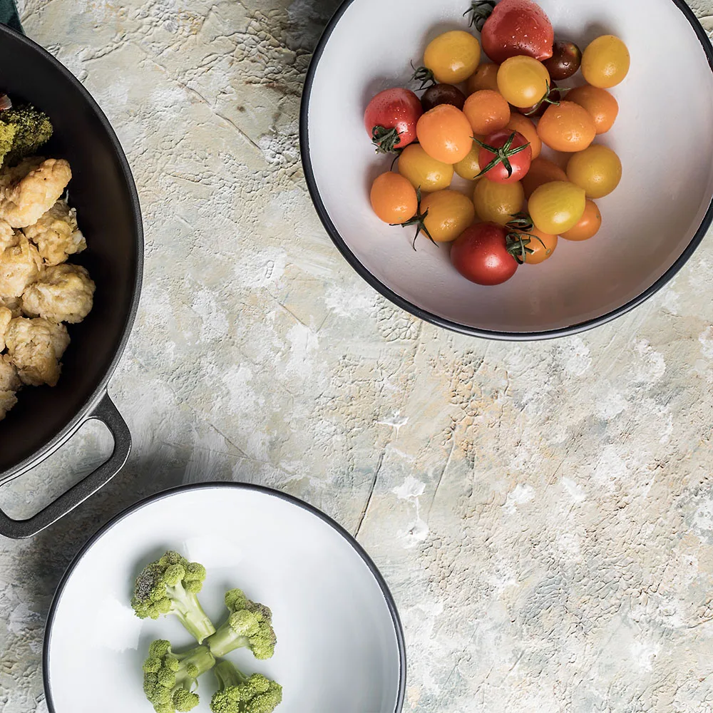 
Оптовая продажа, эмалированные миски, тройной набор, тарелка для хранения в кемпинге, металлическая тарелка для салата, экологически чистое обслуживание, Сделано в Турции, высокое качество 