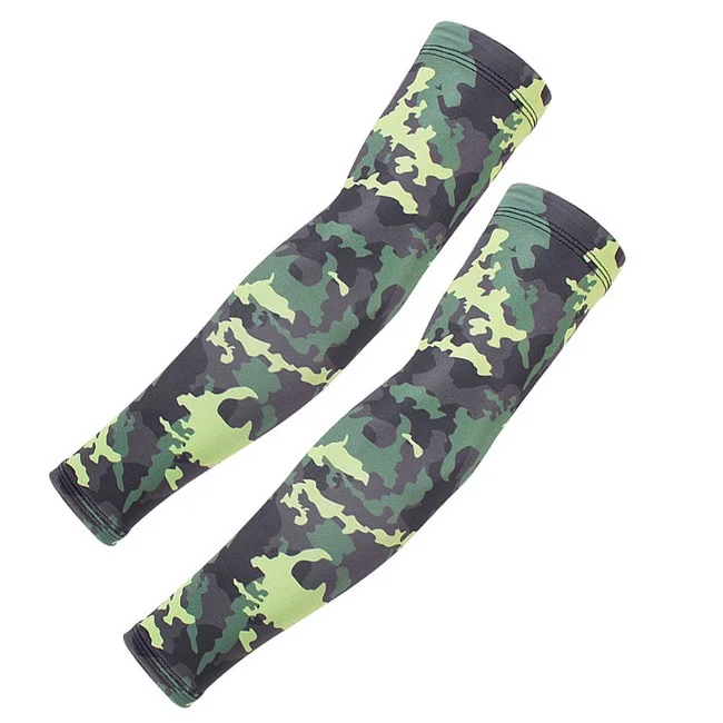 Nylon Elastic Slip Fake Tattoo Sleeve Body Arm Outdoor Riding Fishing Sunscreen Arm Sleeve Sportswear Outerwear For Unisex