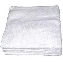 100% Cotton White Hotel Towels - Hand Face Bath Towel Bath Mat