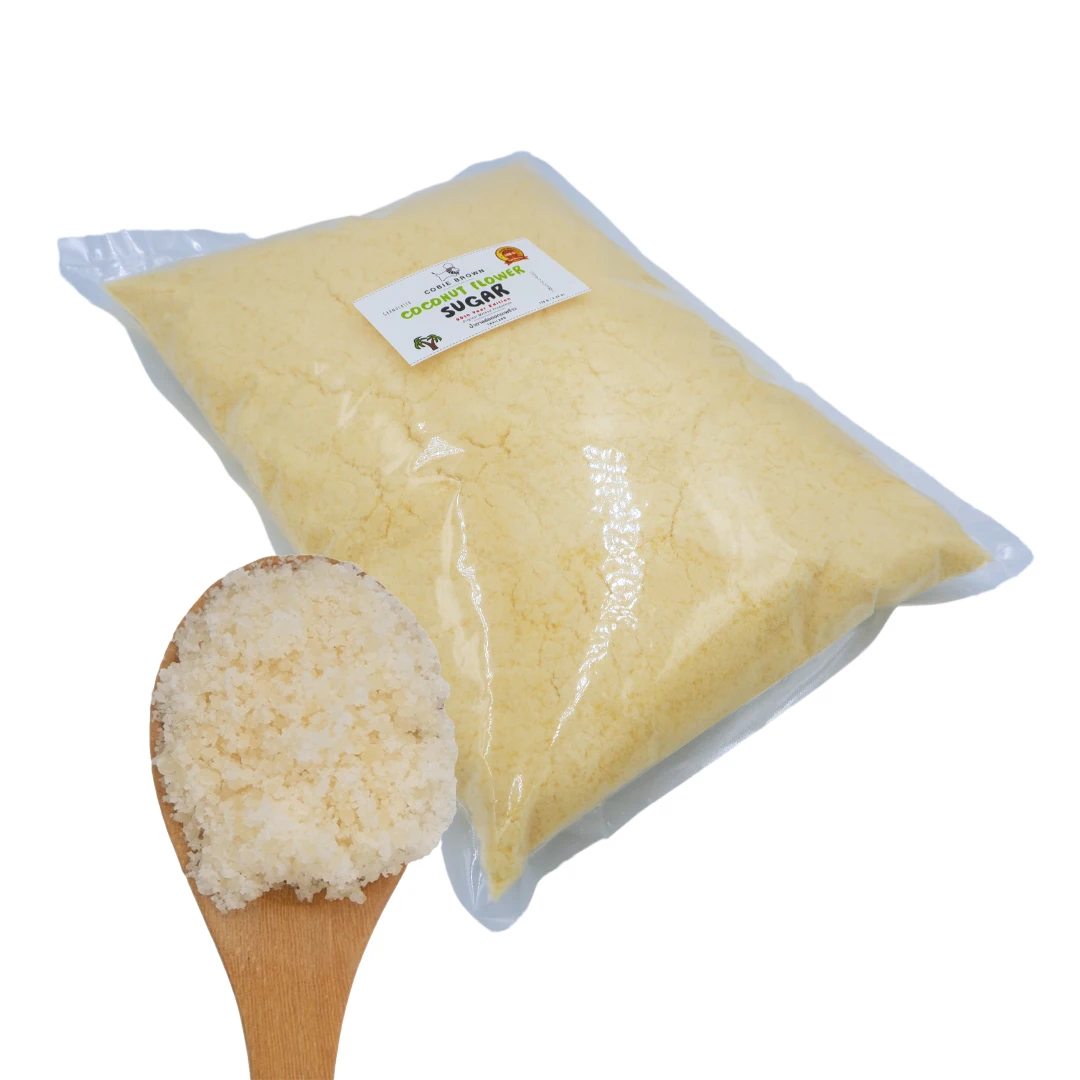 100% Organic Caster Coconut Flower Sugar 2 KG with 1.5 years shelf life