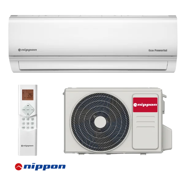 Nippon KFR 12DCA ECO POWERFUL Air Conditioner Inverter with A++/A+ energy class of cooling and heating