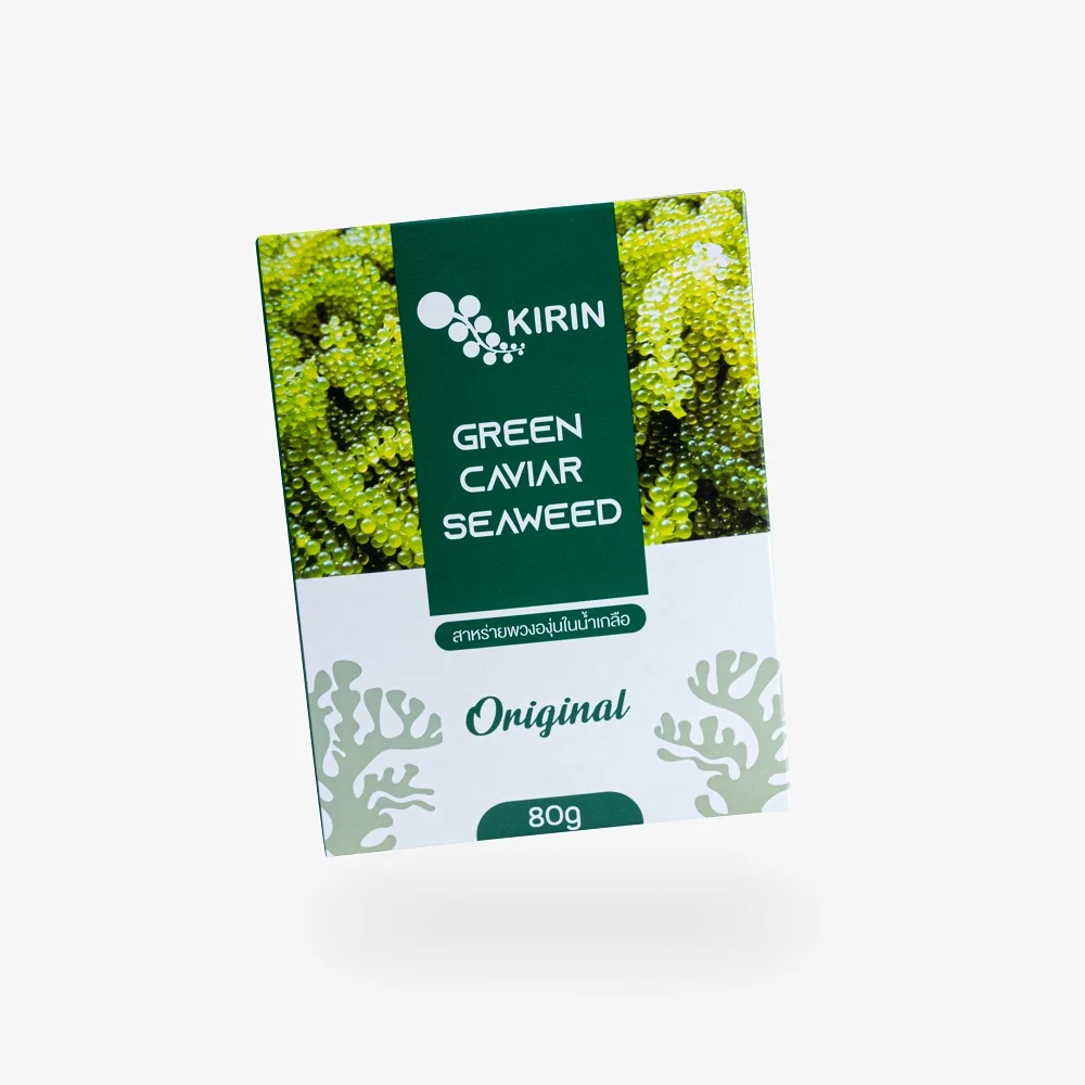 
Organic Fresh Seasoned Sea Grape green caviar with Shelf Life 9 months and Weight 80g 