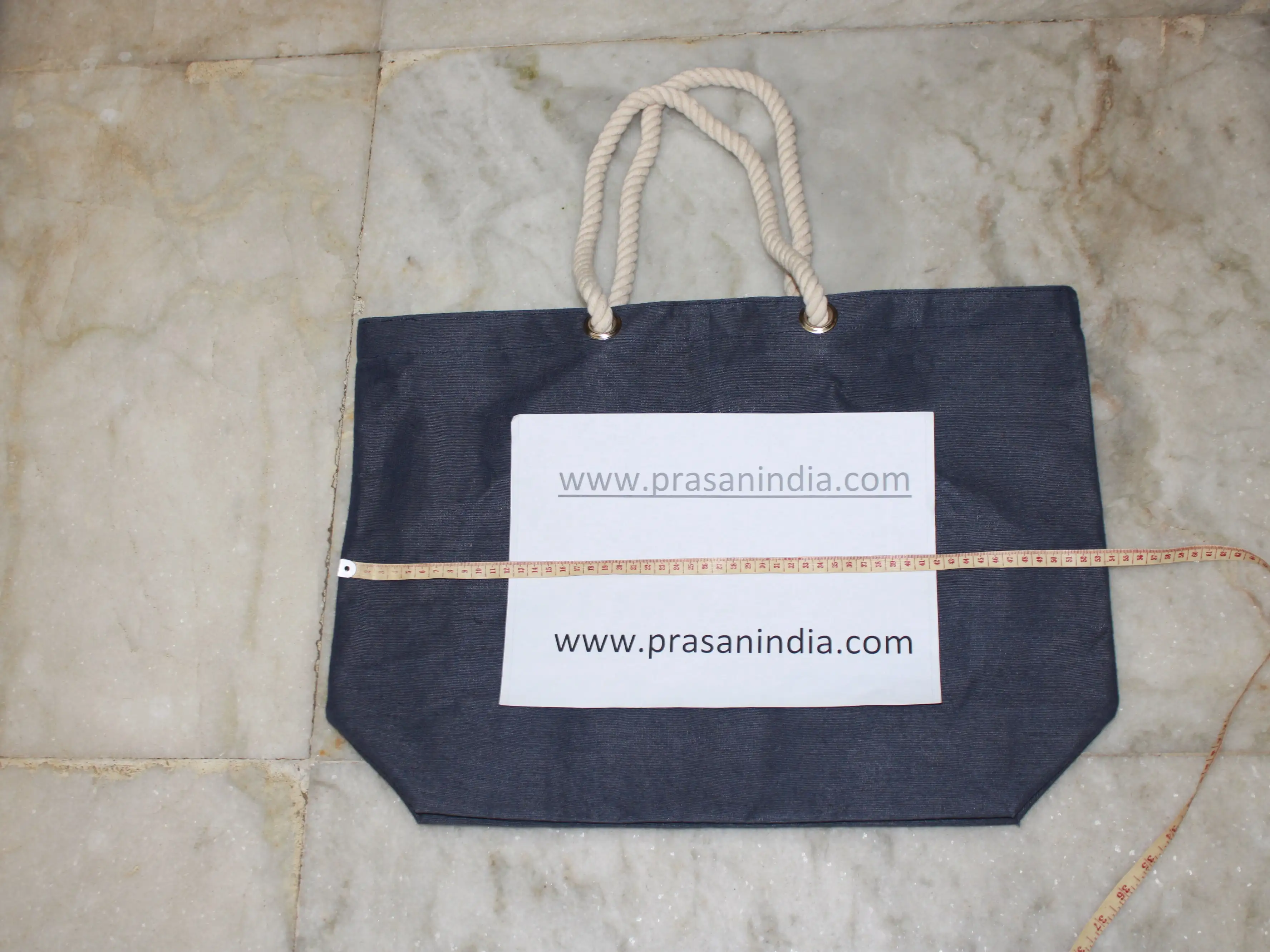 jute + cotton bag made from indian factory