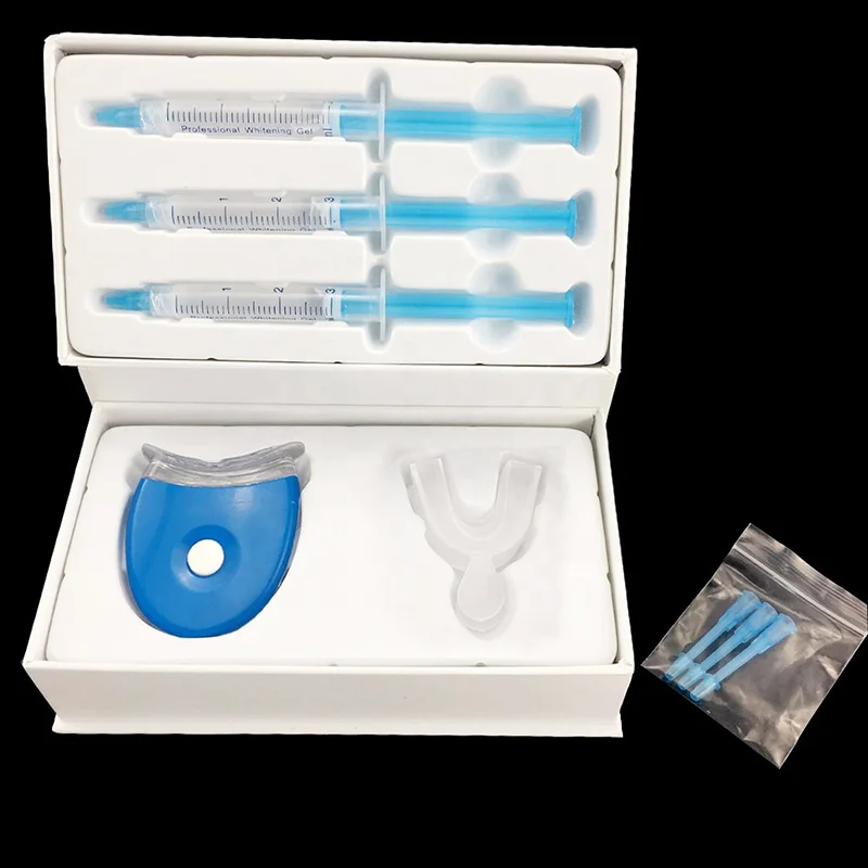 Newest Private Label Non Peroxide Non-Sensitive Syringes Teeth Whitening Kits Pap Gel