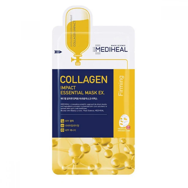 MEDIHEAL Collagen Essential Lifting Firming Sheet Mask Private Label OEM ODM skincare Korean Cosmetics wholesale skin care face