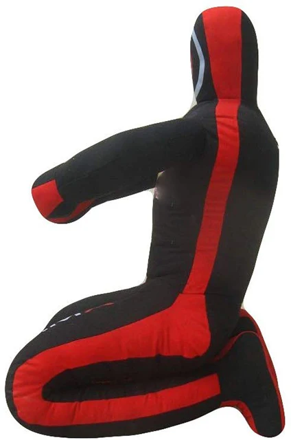 
Brazilian Grappling Kneeling Dummy MMA Wrestling Judo Art Leather- Black/Red 70 