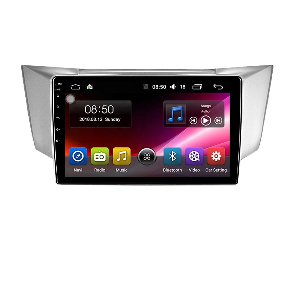 IYING  6G+128G Android 10 GPS Navigation AM/FM Multimedia Head Unit RDS for Lexus RX 330 350 400 2003-2009 Car dvd Player