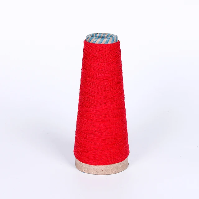Vietnam manufacturing  cotton polyester yarn GRS Certificate OE Blended Recycled Cotton yarns for knitting socks