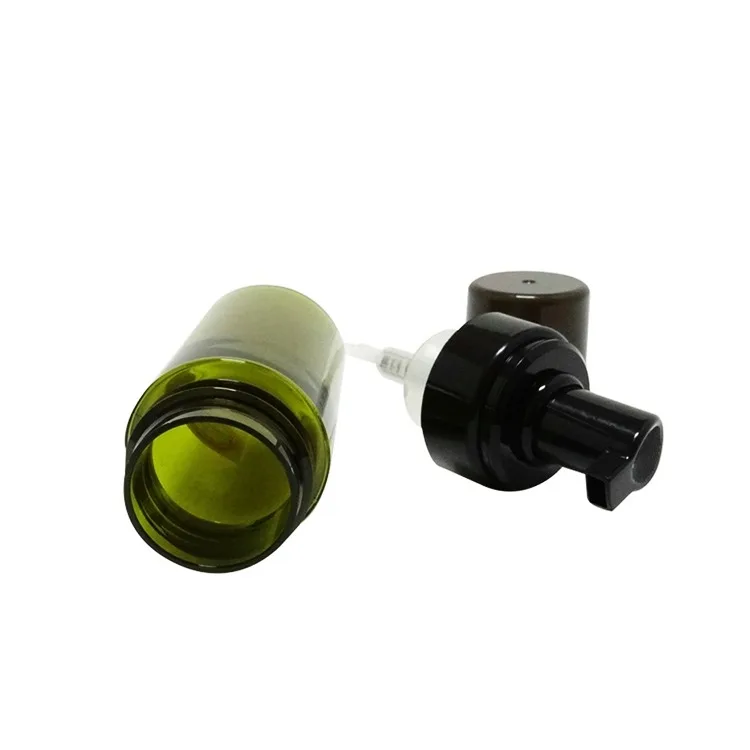  Европейский склада готовы к отправке 30 мл 50 100 Дозатор для мыла бутылки насоса пластиковые детские шлепанцы зеленого цвета косметический пенясь бутылка с насосом