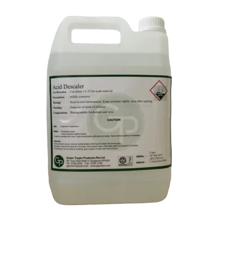 Acid Descaler limescale rust cement stains remover anti corrosion 5 Litre