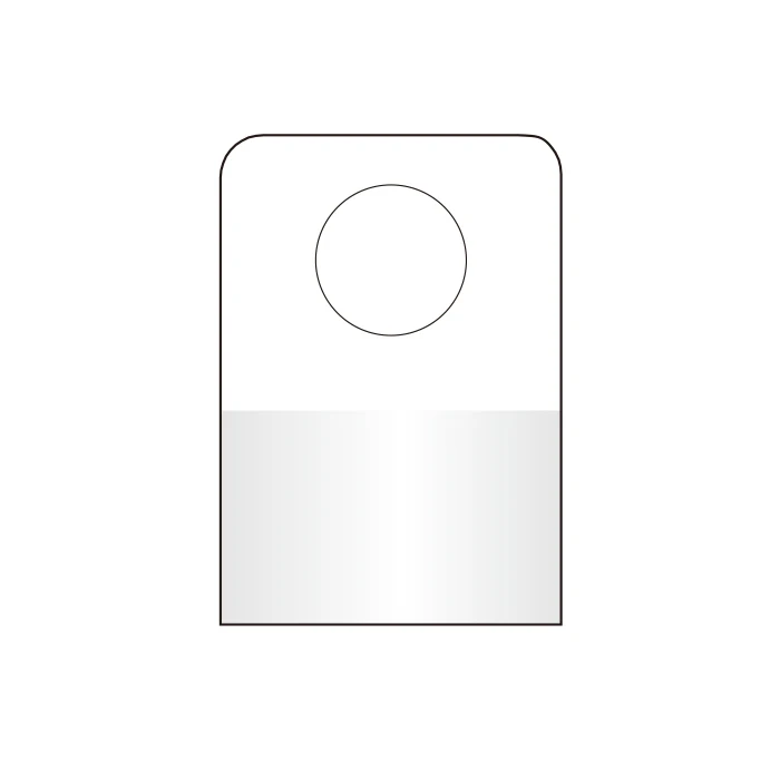 Round Hole Adhesive Hang Tabs for hanging goods