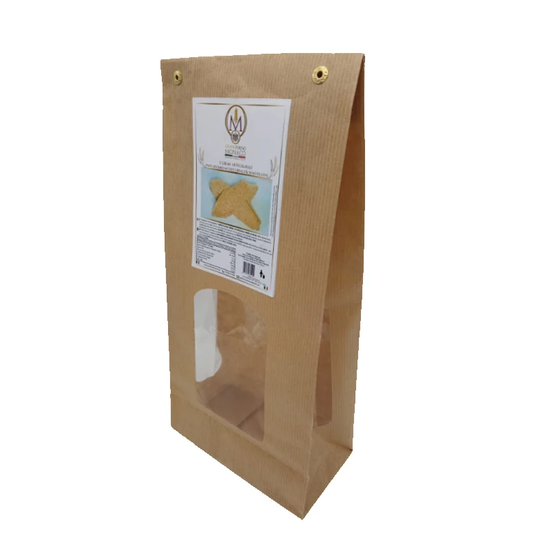 Лучшее Качество | Multicereali Azzimo хлеб Сделано в Италии, кустарная Калабрия 300 г, картонная бумага, пластиковая упаковка