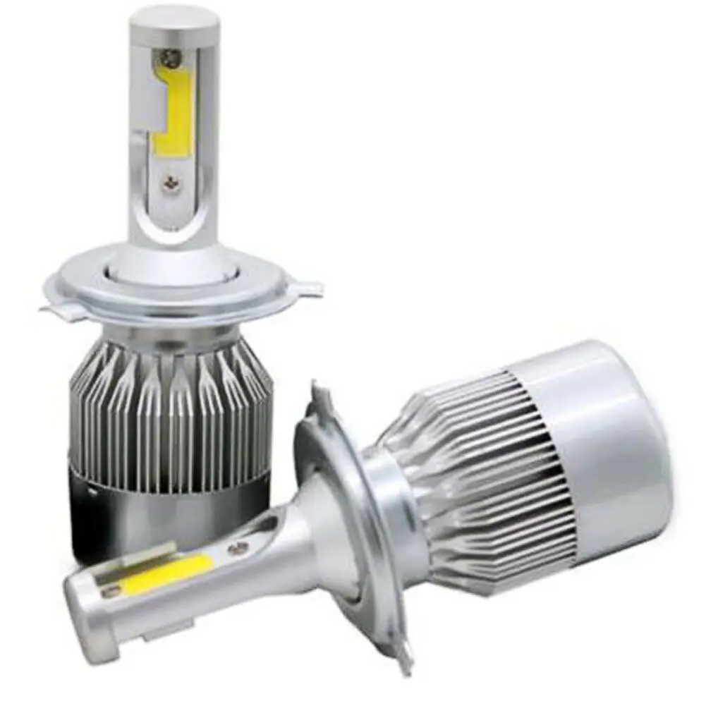 DC 9-36V C6 светодиодный свет 100 Вт 24 9006 лампы 3800LM LED H4 36 Автомобильные светодиодные