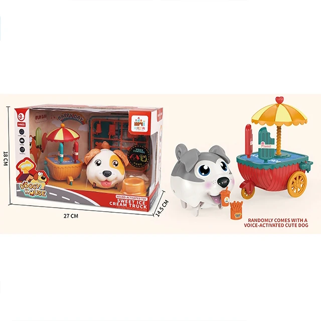 Kids Indoor Education Toy Voice Control Dog For Fun Play