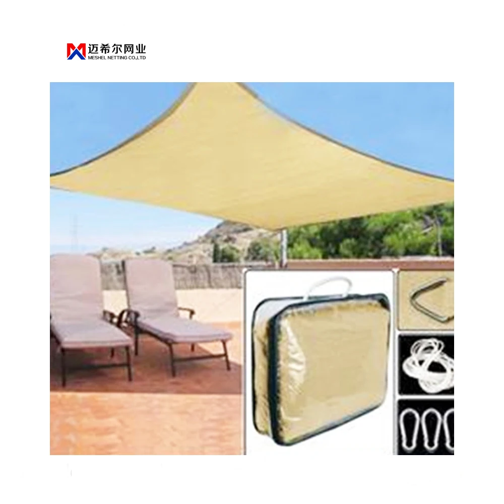 hdpe triangular outdoor sun shade sail garden shade shades car awning rv awning tent  side awning garden