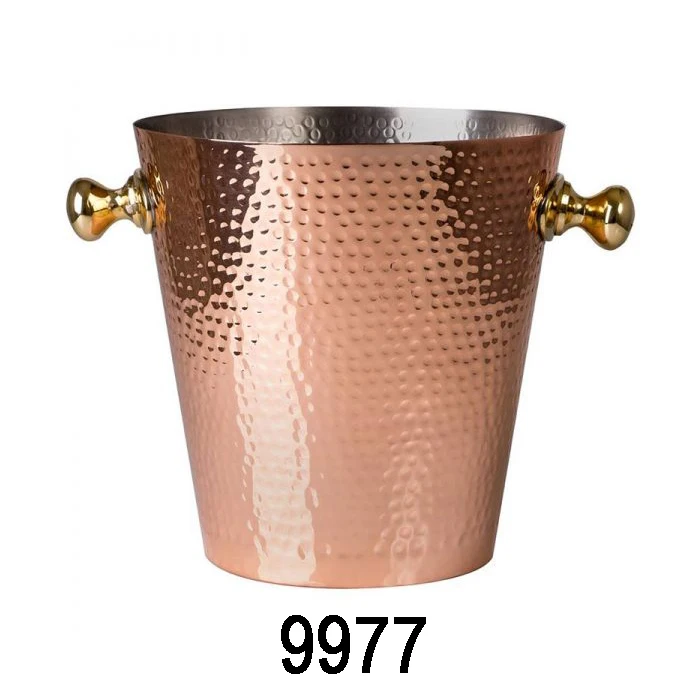 Turkish Copper  Coffee pot with Wooden Handle and Shiny polish Copper Milk pot for Kitchen Use Copper milk pot