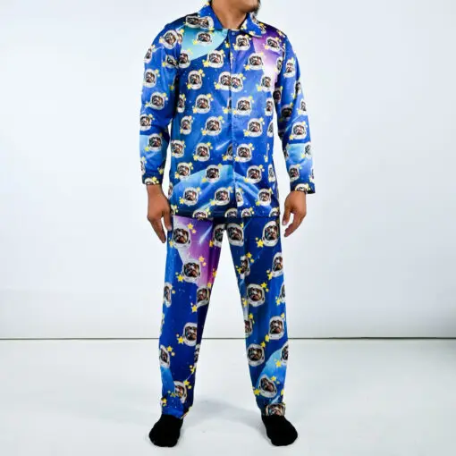Мужские высокого качества по индивидуальному заказу пижамы с полная сублимационной печати