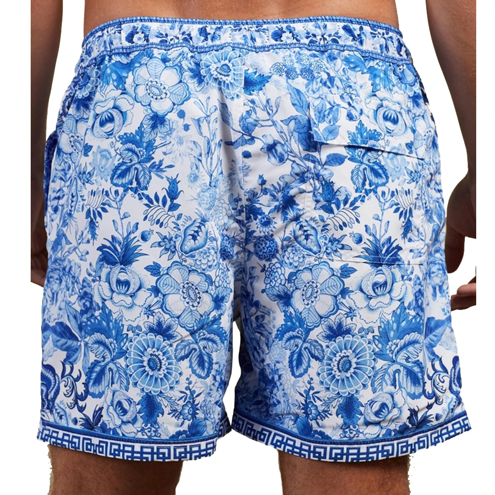 
direct factory sublimation prints men swim shorts, beach shorts, swim trunks with quickly dry polyester fabric 