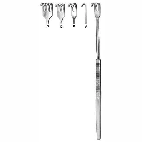 freer skin hook / miltex freer skin hooks / single prong skin hook