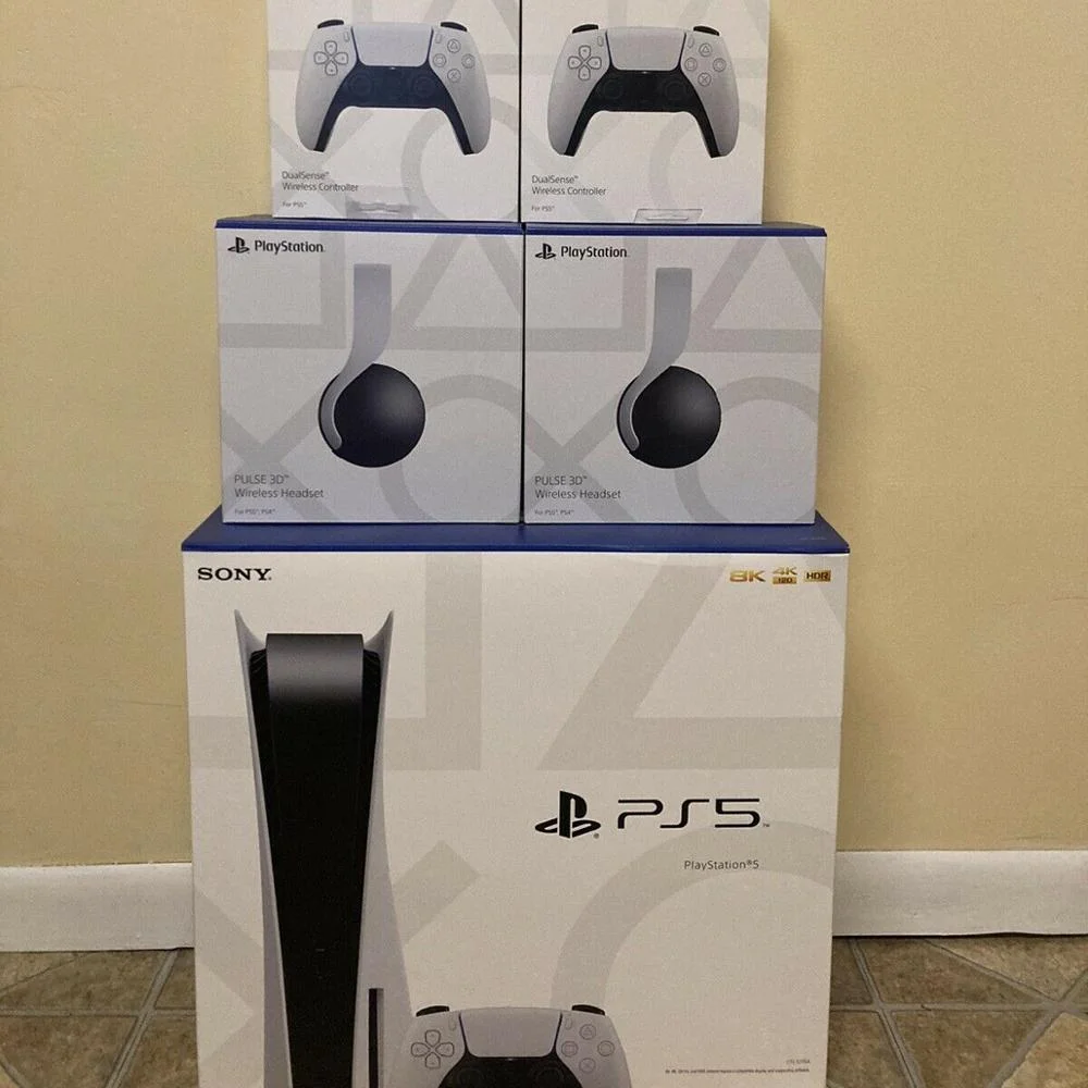 
 Оптовая продажа для PS5 оригинальная консоль 1 ТБ 2 ТБ 15 бесплатных игр и 2 контроллера купить 5 получить 3 бесплатно  