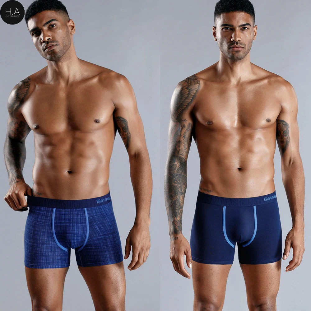 Мужские боксеры мягкие трусы из хлопка нижнее белье для мужчин 2021