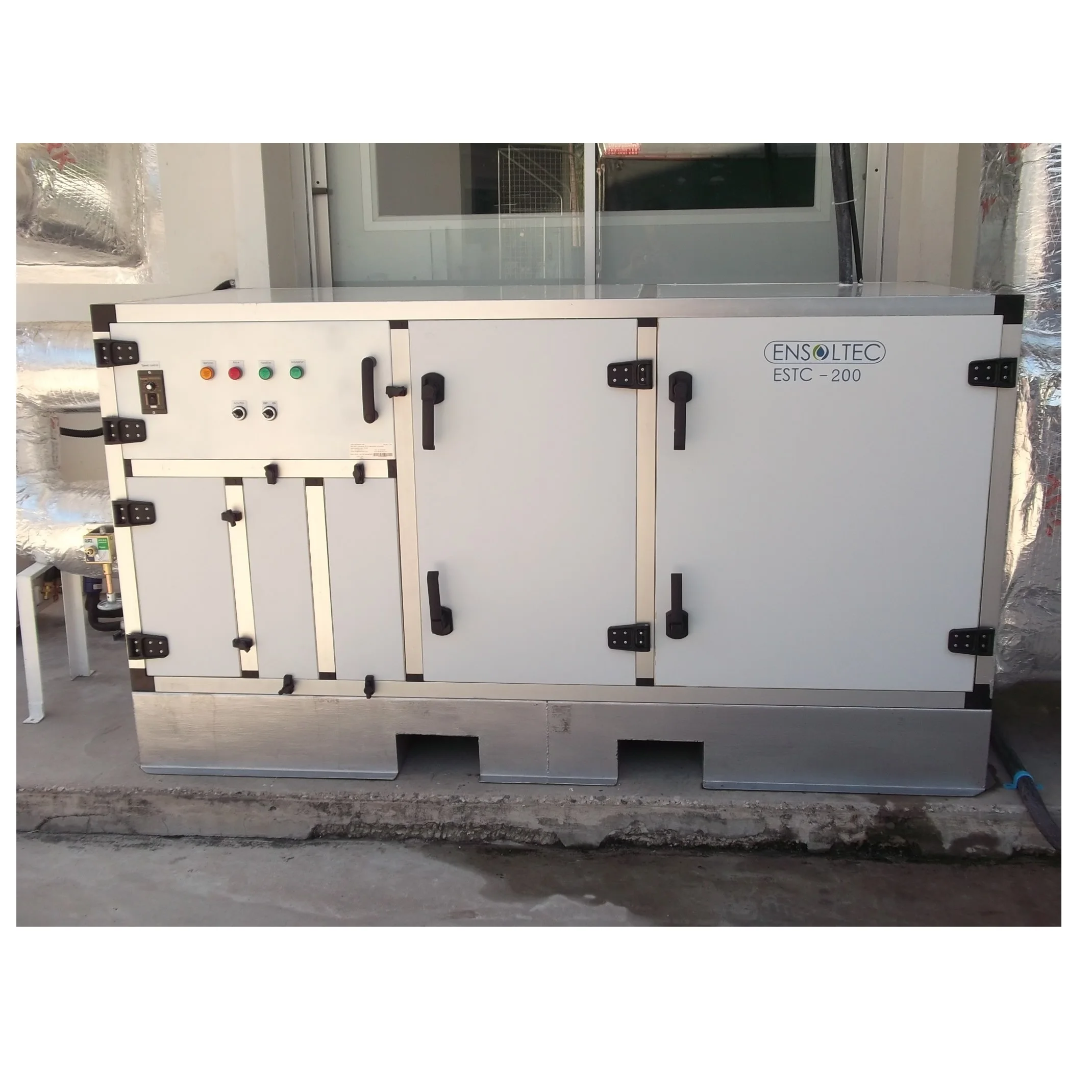 PU Panel Material Electric Power Source Warranty 1 Year Dehumidifier EST- 4500 Export From Thailand