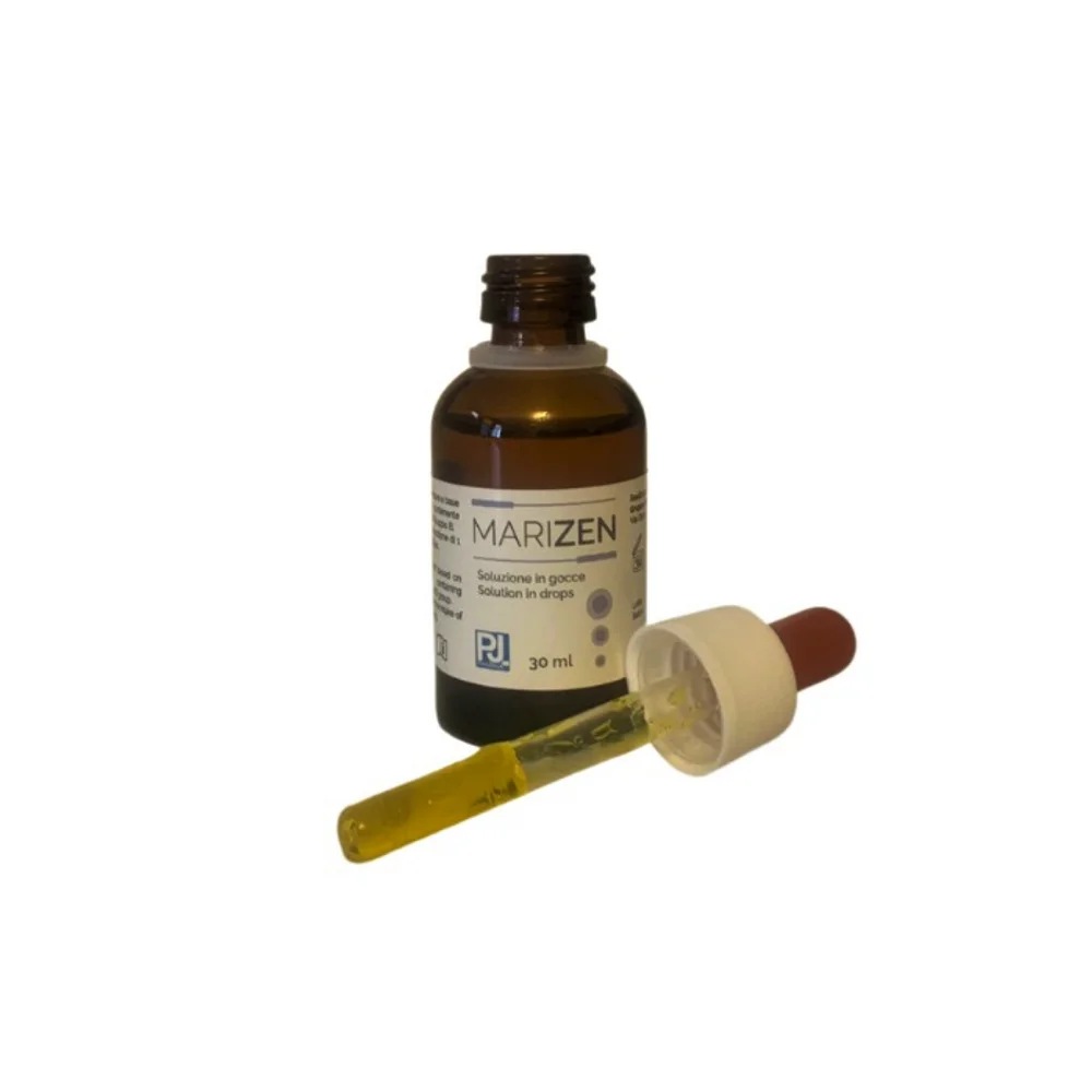 gruppo farmaImpresa (pjpharma) Premium Italian Health Supplement for gastrointestinal motility drops in bottle MARIZEN