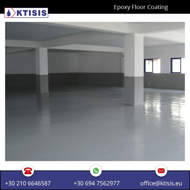 Garage floor paint for indoor car parkings in malls, residential development and commercial buildings