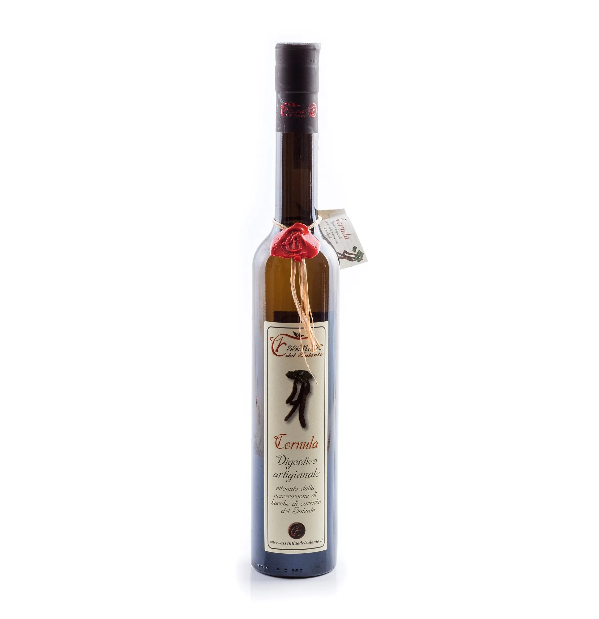 VINTAGE ITALIAN TOP QUALITY HANDCRAFT DELICATE CAROB  LIQUER 50 CL FOR SALE