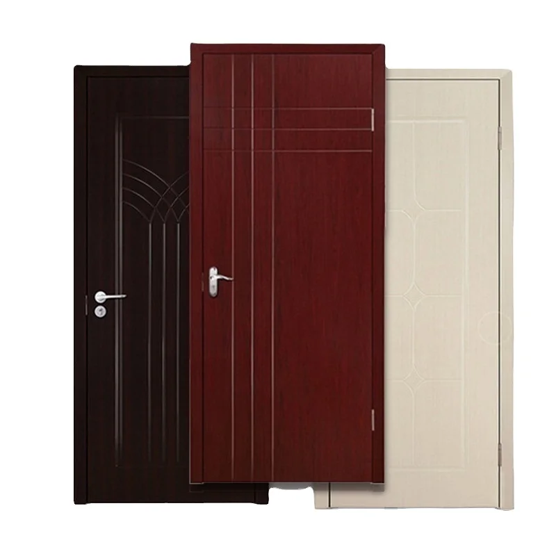 
Security ECO-friendly PVC/WPC interior waterproof door in Turkish/Nigeria with standard door size 