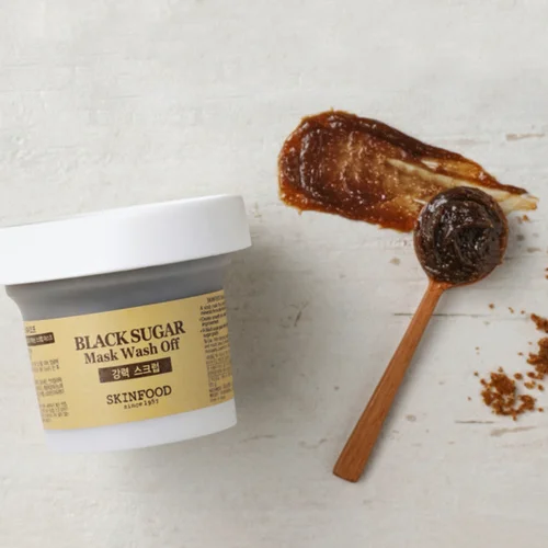 [SKIN FOOD] black sugar mask wash off 100g _ KOREA COSMETIC