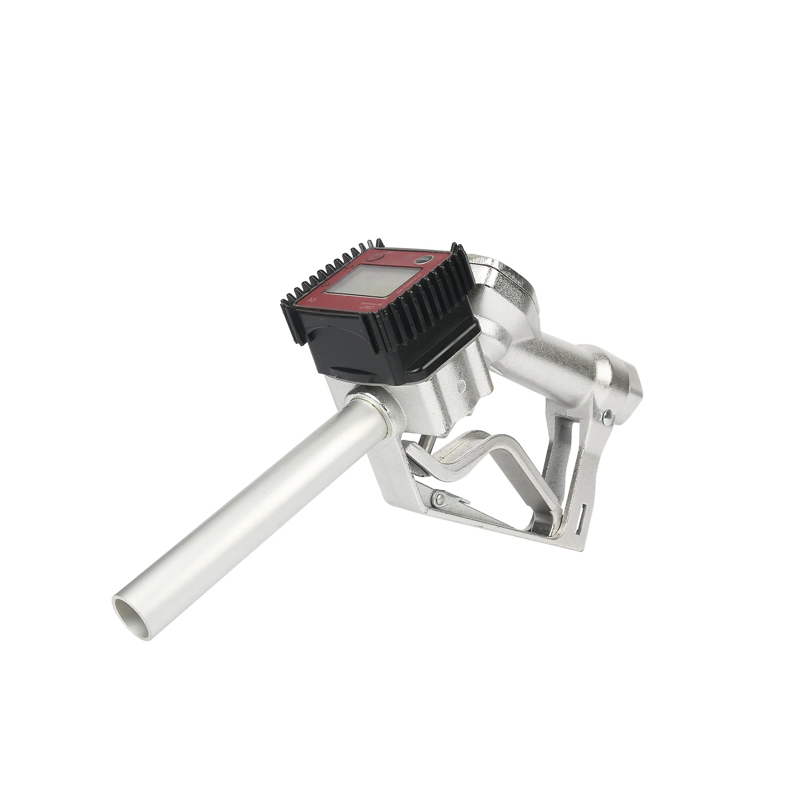 Oval gear electronic manual metering nozzle gun for fuel dispenser gas station petrol diesel kerosene