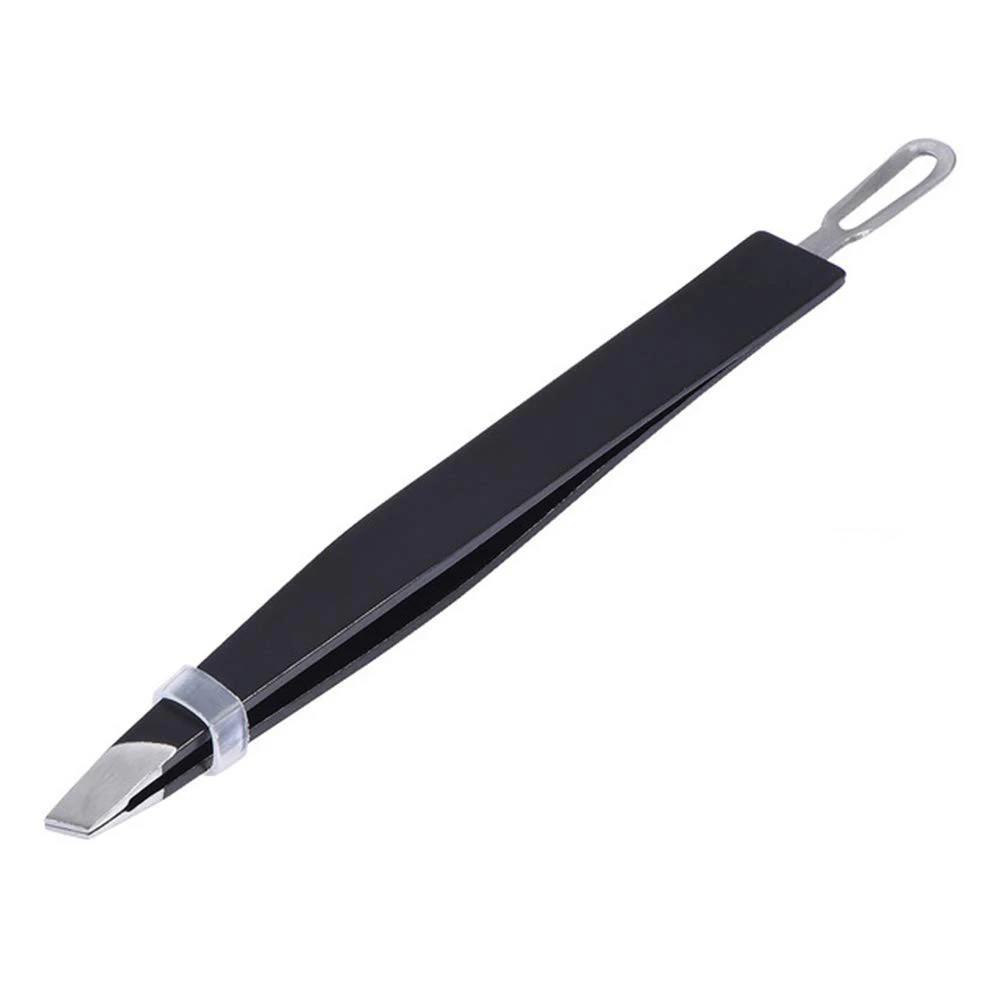 New Custom Design Grip Tweezers Personalized Cute Wholesale slanted eyebrow tweezers for Makeup