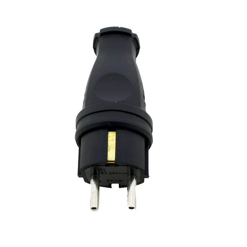 Rubber Plug Straight 16A With Grounding IP44 220V Electrical Equipment Plugs and Sockets High Quality