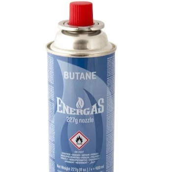 227 г бутановый газовый картридж с клапаном сопла