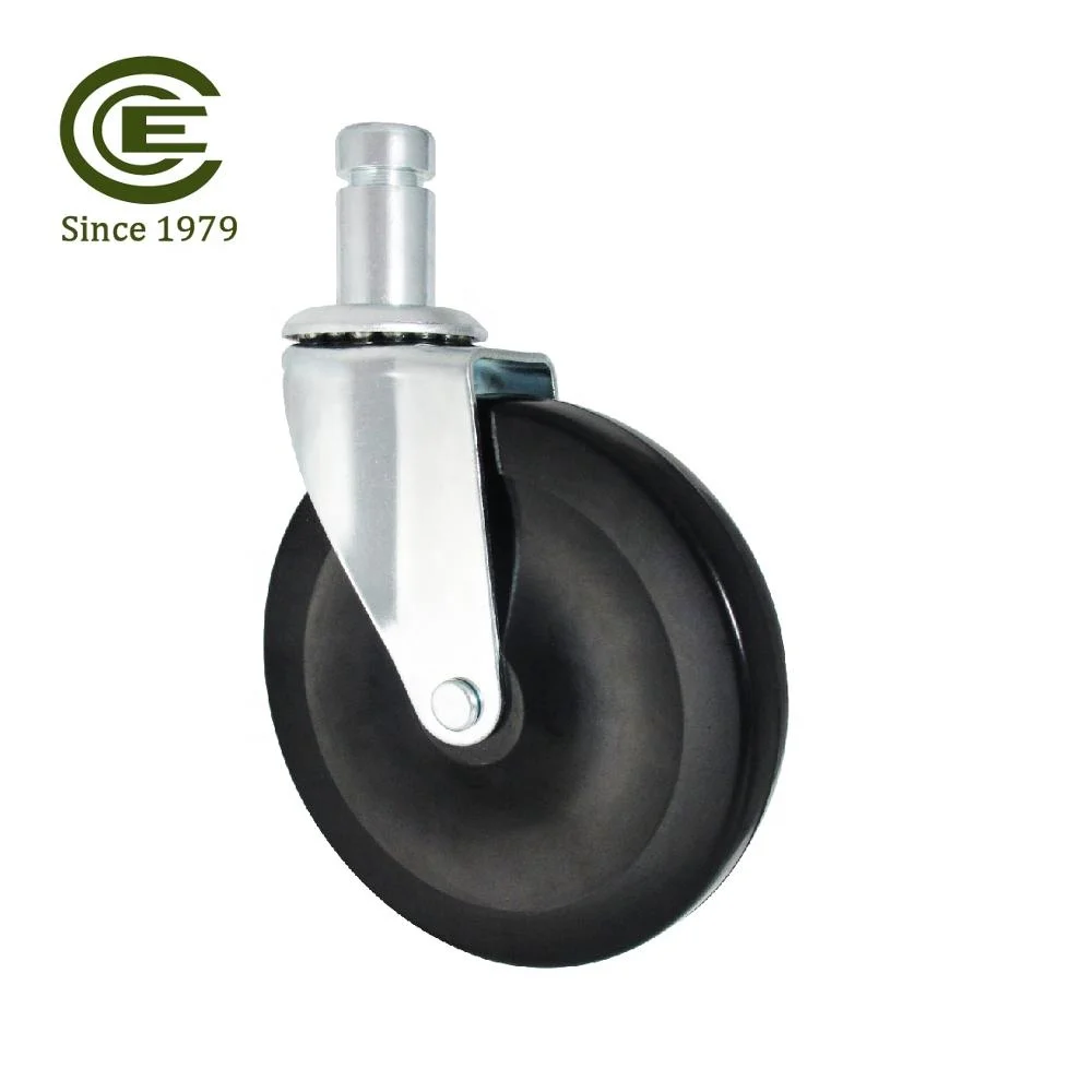  CCE Caster 5 Inch TPR Casters Home Depot Wheels With
