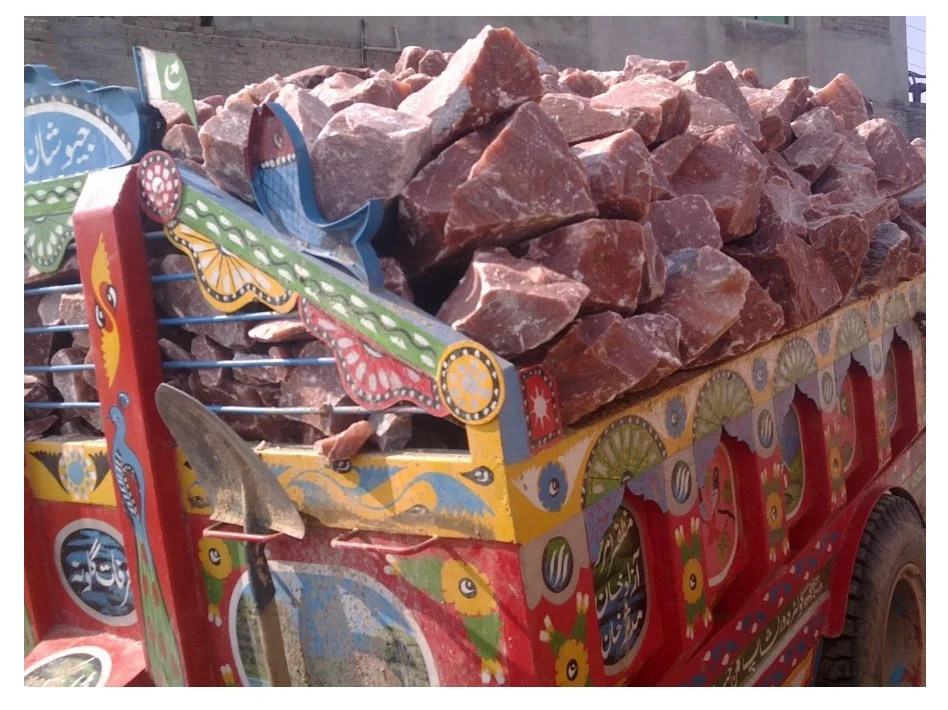 Raw Coarse Granulated Crystal Himalayan White Salt Chunks