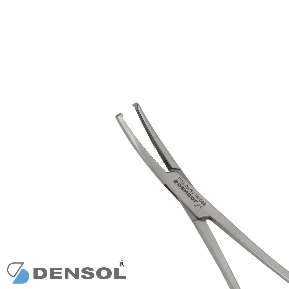 Dental Surgical Castroviejo Needle Holder 18cm Curved  Tungsten Carbide Denatal Instruments Surgucal Tools