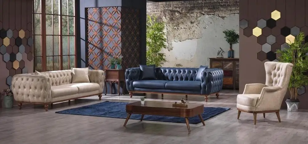 Viva Modern Living Room Furniture Sofa Set