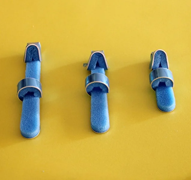 Wholesale Hot Sell Promotional Safety First Aid Aluminum Finger Support Padd Finger Stabilizer Splint