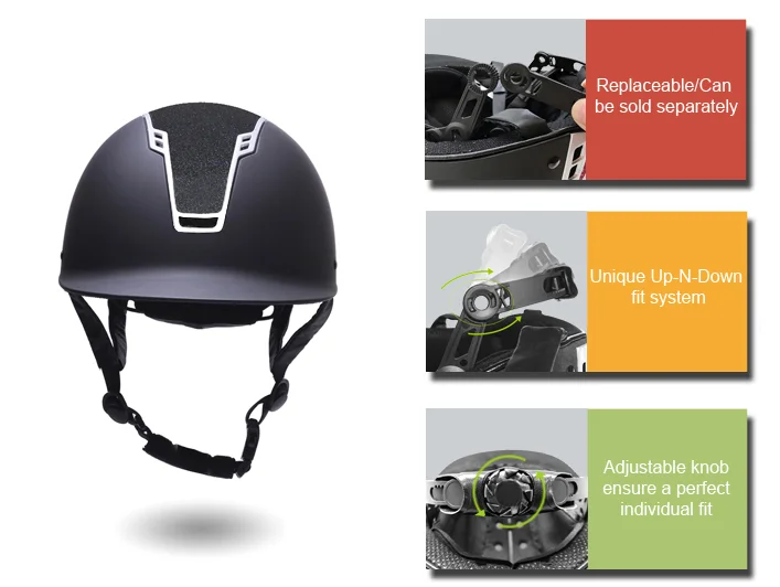 Glamorous European Elegant Horse Riding Equestrian Helmet