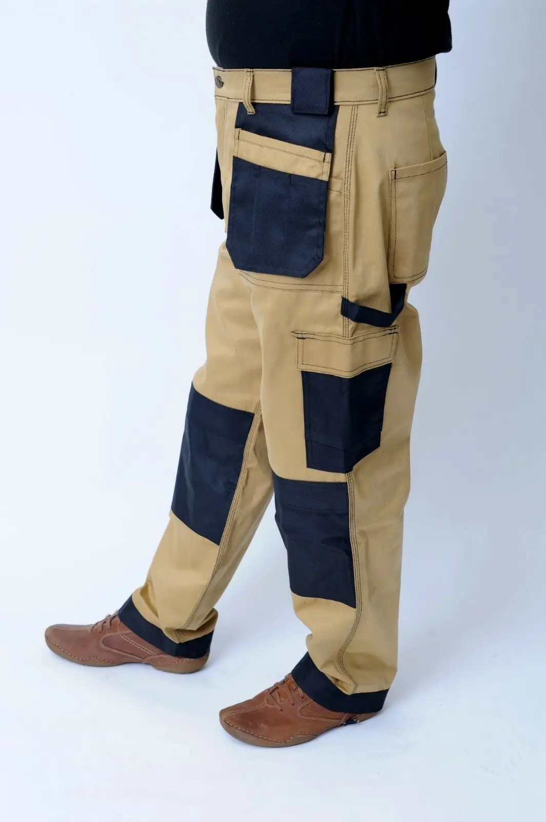 New OEM Work Wear Pants Winter Cotton Canvas Material Heavy Duty Men Winter Canvas Work Cargo Pants