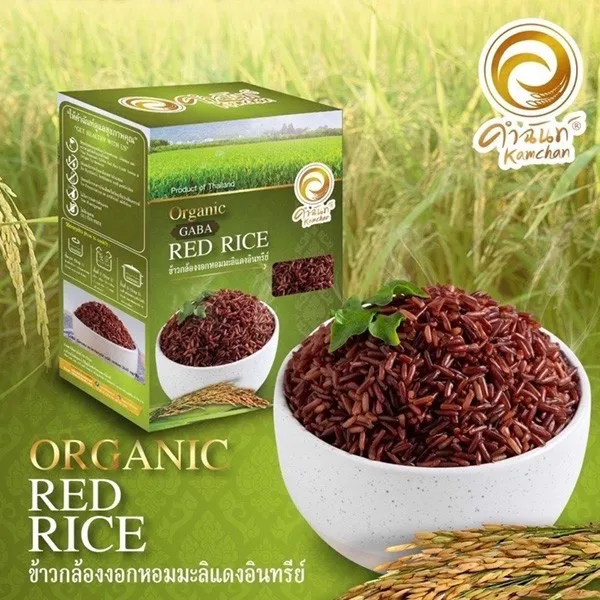 
Natural Sugar Free Long Grain Organic Germinated Red Rice From Thailand Manufacturer 