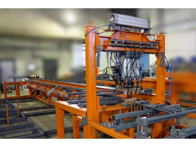 Semi-Automatic welding machine WPD - 1200 Mesh Welding Machines for heavy flat cages production Welding Equipment Wire Machines