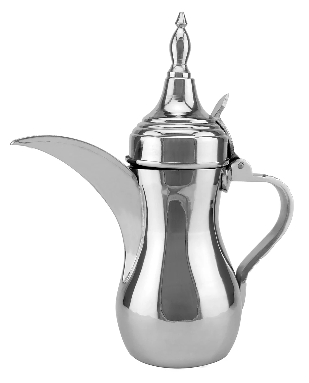 Copper Dallah Arabic Teapot For Coffee Serving Middle Eastern and Turkish Style New Classic Design Dallah Manufacturer.